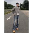 Mens Retro Cotton Lapel Jacket
