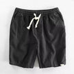 Men's Cotton Linen Drawstring Shorts