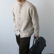 Mens Cable Knit Half-Zip Sweater
