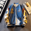 Casual Loose Fit Baseball Jacket
