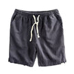 Men's Cotton Linen Drawstring Shorts