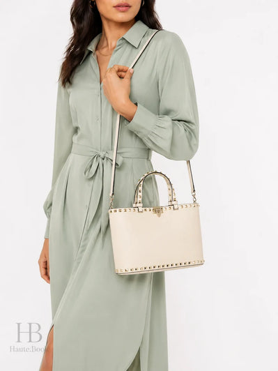 VALENTINO Garavani Rock Studded Tote