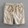 Men's Cotton Linen Drawstring Shorts