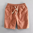 Men's Cotton Linen Drawstring Shorts