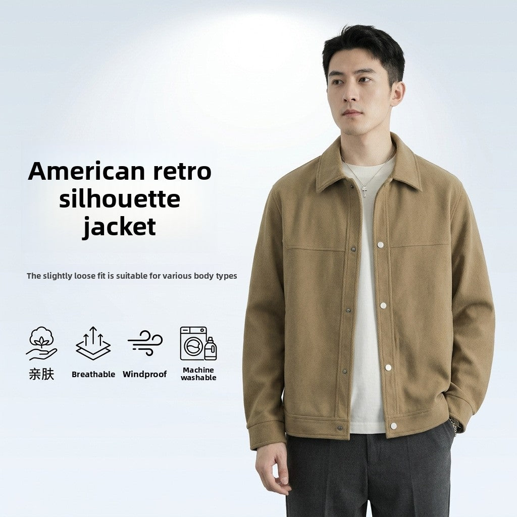 Vintage Style Mens Casual Jacket