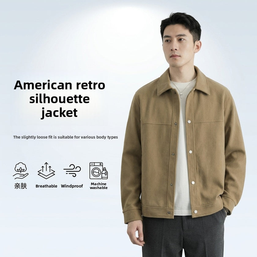 Vintage Style Mens Casual Jacket