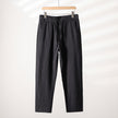 Mens Casual Cotton Linen Trousers Straight Loose Fit Pants