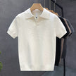 Mens Polo Collar Knitted Shirt