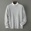 Merino Wool Jacquard Sweater Men