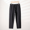 Mens Casual Cotton Linen Trousers Straight Loose Fit Pants