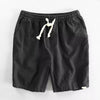 Men's Cotton Linen Drawstring Shorts