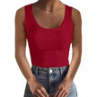 Womens Ribbed Sleeveless Tank Top